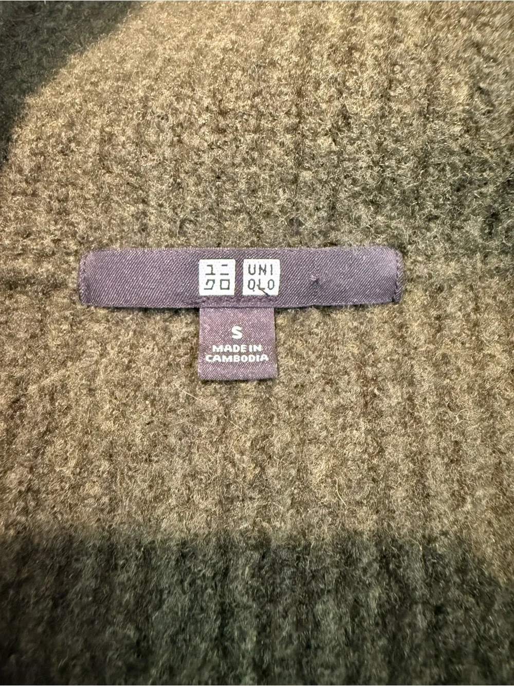Uniqlo chunky knit